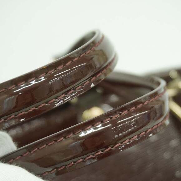 Louis Vuitton Epi Leather Handbag, MM M40485, Prunu Electric, 2-Way Bag for W... - Picture 8 of 9